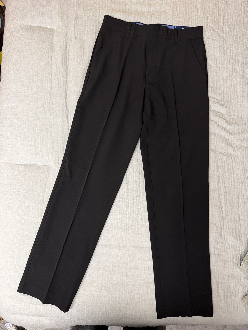 Izod boys Men's Dress Pants with Blue Waistband Trim size 14 new
